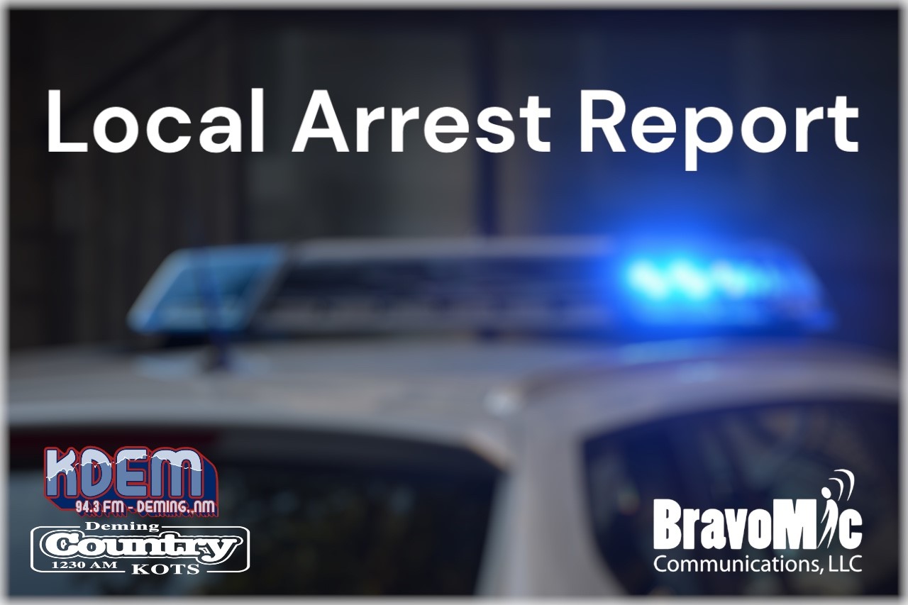 Local Arrest Report for Monday June 24, 2024 | 94.3 The Mix | Today's ...