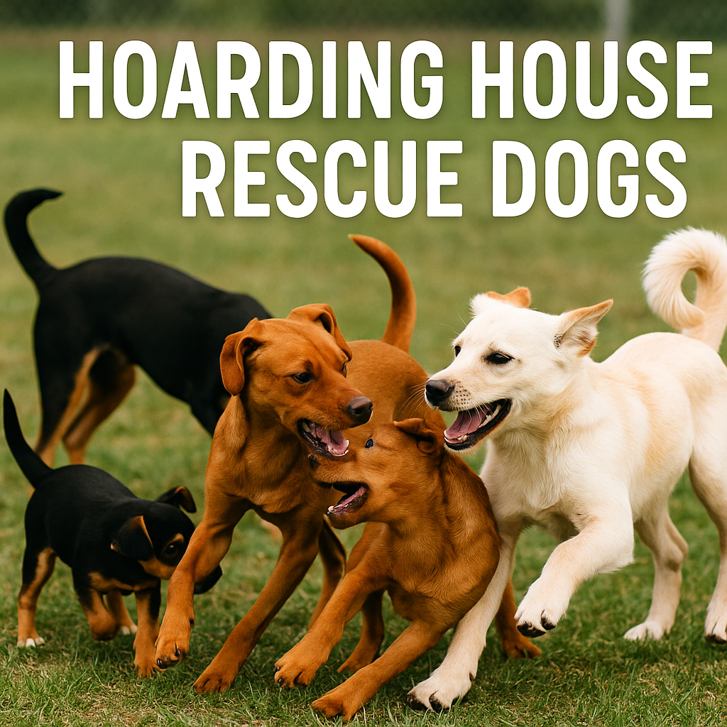View of Rescued Dogs from Hoarding Case Await Adoption at Deming Animal Shelter ...